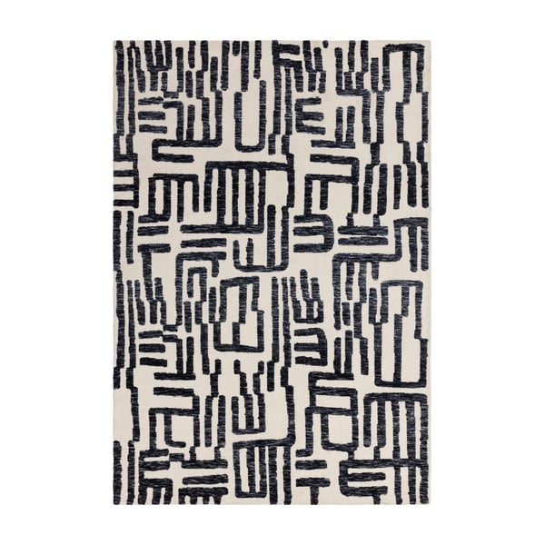 Kilimas juodos ir baltos spalvos 160x230 cm Mason – Asiatic Carpets