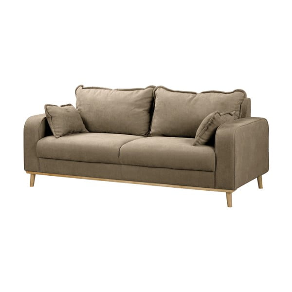 Šviesiai ruda sofa 193 cm Beata - Ropez-image-2