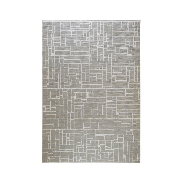 Kilimas pilkos spalvos/smėlio spalvos 133x195 cm Jaipur – Webtappeti
