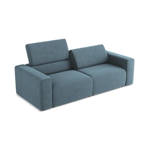 Mėlynos spalvos sofa 224 cm Kalea – Makamii-image-1