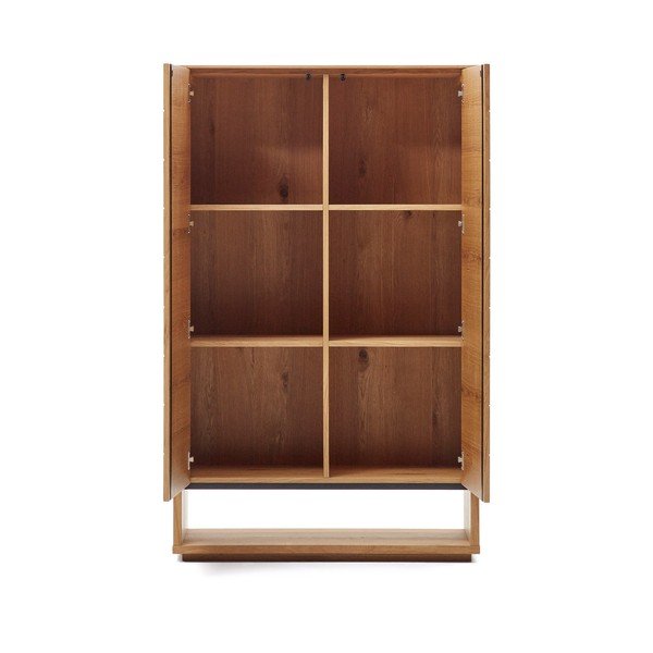 Spintelė natūralios spalvos iš ąžuolo 100x163,5 cm Alguema – Kave Home-image-2