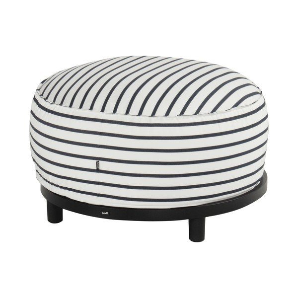 Iš sunbrella sodo pufas baltos spalvos/mėlynos spalvos Emma – Hartman-image-1