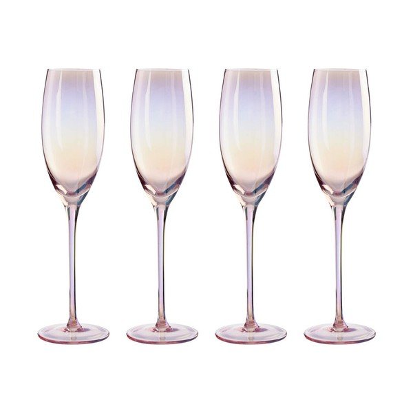 Stiklinės 4 vnt. šampanui 250 ml Frosted – Premier Housewares