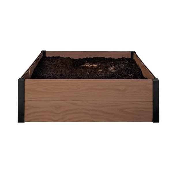 Ruda gėlių dėžutė "Keter Maple Square-image-1