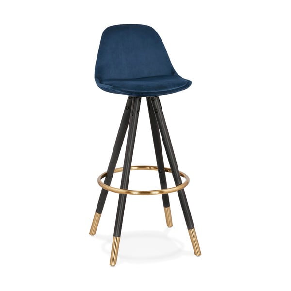 Tamsiai mėlyna Kokoon Carry baro kėdė, sėdynės aukštis 75 cm