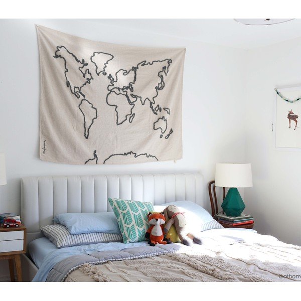 Sieninis žemėlapis 160x120 cm Canvas Map – Lorena Canals-image-1