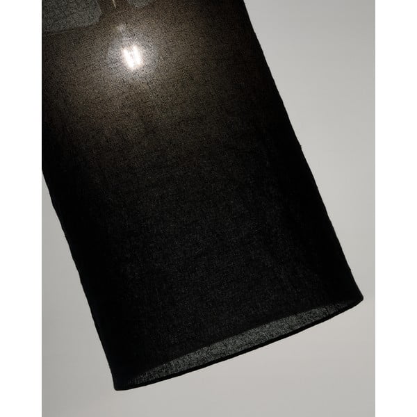 Juodos spalvos šviestuvo gaubtas ø 40 cm Mariela – Kave Home-image-4