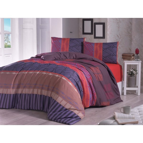 Dvigulės lovos Arabella patalynė su paklode, 200 x 220 cm