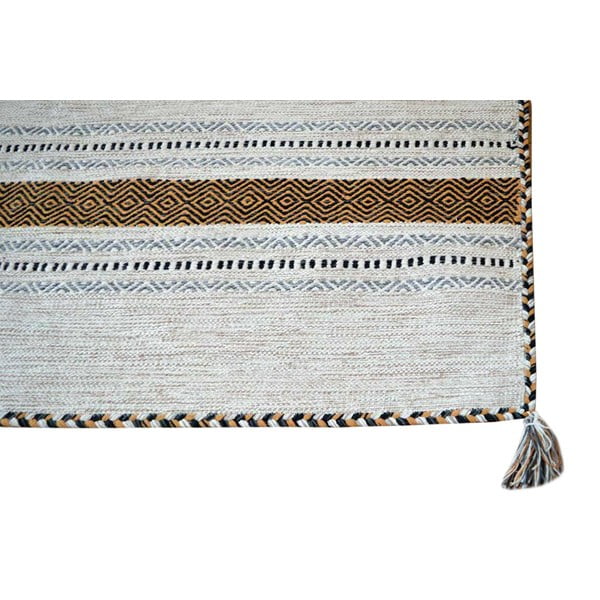 Smėlio spalvos medvilninis kilimas Webtappeti Antique Kilim, 70 x 140 cm-image-2