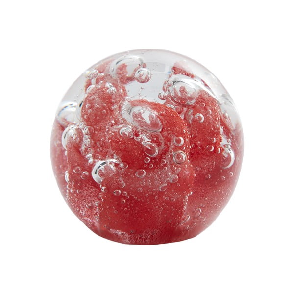 Iš stiklo popierinis svarelis (aukštis 8 cm) Coral – Light & Living