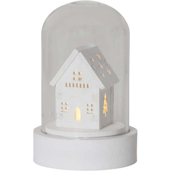 Šviečiančios dekoracijos baltos spalvos 3 vnt. su Kalėdų motyvu ø 5,5 cm Kupol – Star Trading-image-2