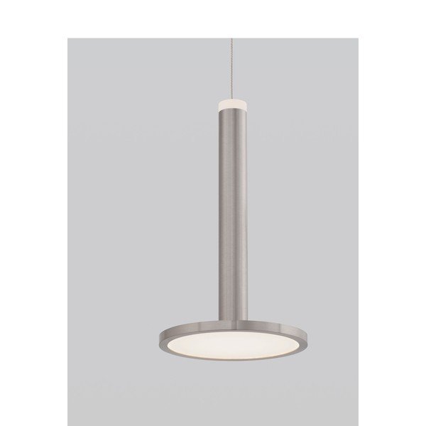 Matinės sidabrinės spalvos iš metalo kabantis šviestuvas LED ø 15 cm Palencia – Nova Luce-image-1