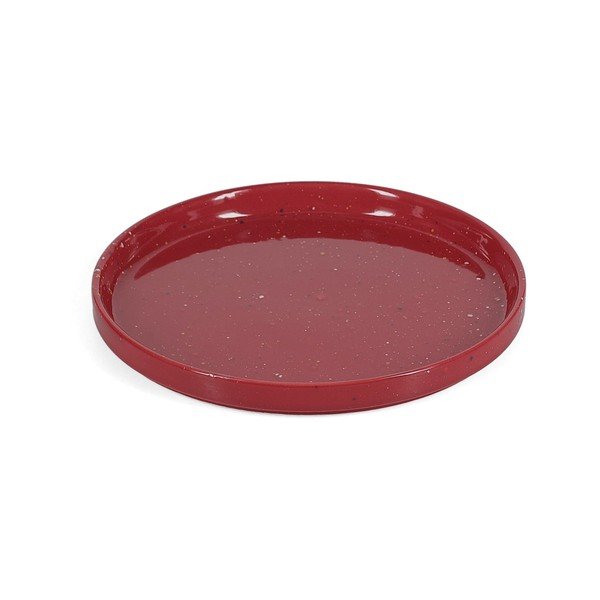 Bordo spalvos desertinė iš porceliano  lėkštė ø 20,5 cm Fika – ONA-image-3