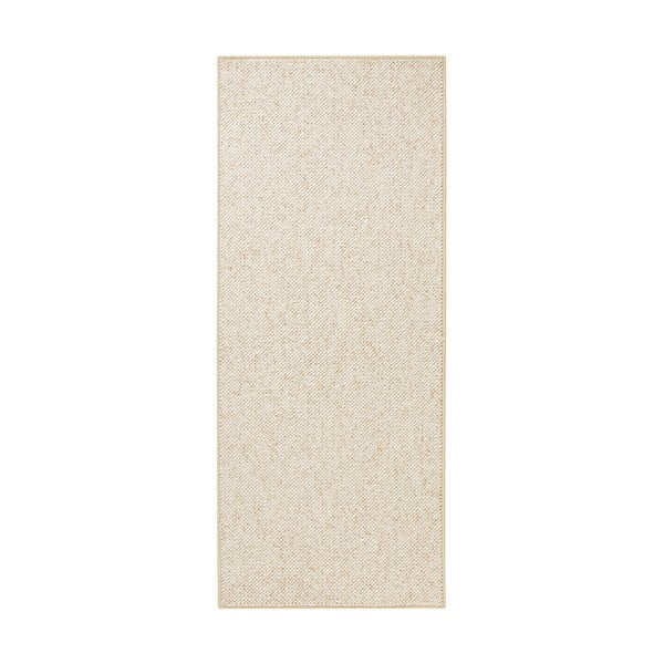 Kilimas kreminės spalvos 80x300 cm Wolly – BT Carpet
