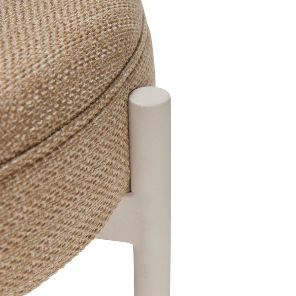 Taburetė smėlio spalvos Silo – Hübsch-image-2