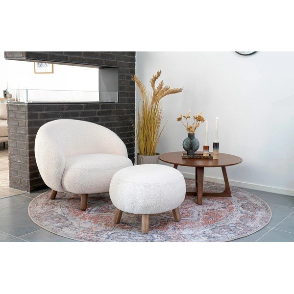 Baltas fotelis Savona - House Nordic-image-1