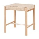 Iš tuopos masyvo taburetė natūralios spalvos Abano – House Nordic