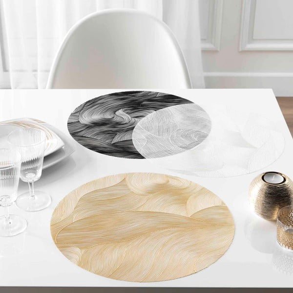 Iš plastiko padėkliukas ø 38 cm Celeste – douceur d'intérieur-image-1