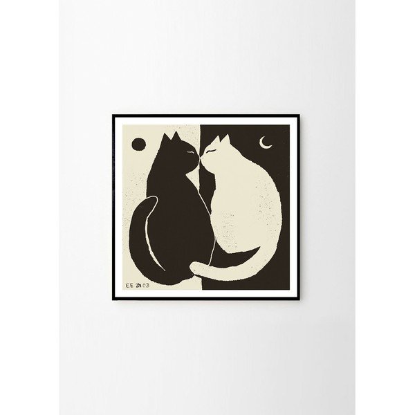 Plakatas 50x50 cm You and Me – Enikő Katalin Eged – The Poster Club-image-3