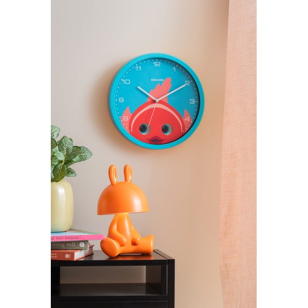 Vaikiškas laikrodis ø 31 cm Peekaboo Goldfish – Karlsson-image-1