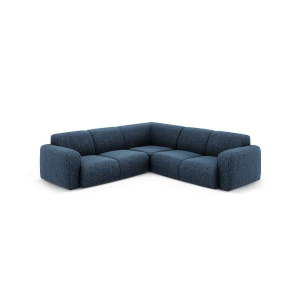 Kampinė sofa tamsiai mėlynos spalvos (kintama/„L“ formos) Molino – Micadoni Home-image-2
