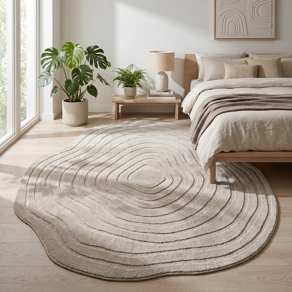 Smėlio spalvos kilimas 160x230 cm Pebble – ESTE-image-2