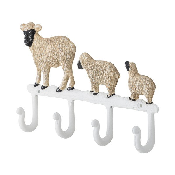 Iš metalo vaikiška drabužių kabykla baltos spalvos Dolly – Bloomingville Mini-image-2