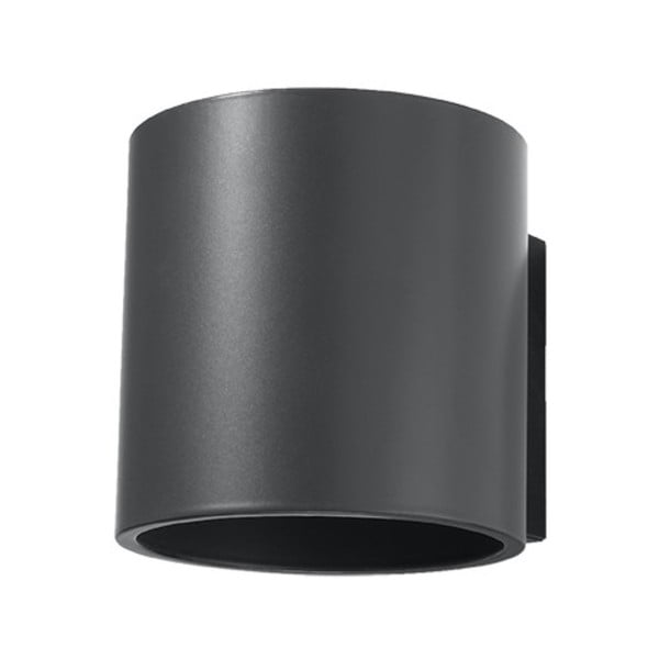 Sieninė lempa tamsiai pilkos spalvos ø 10 cm Roda – Nice Lamps