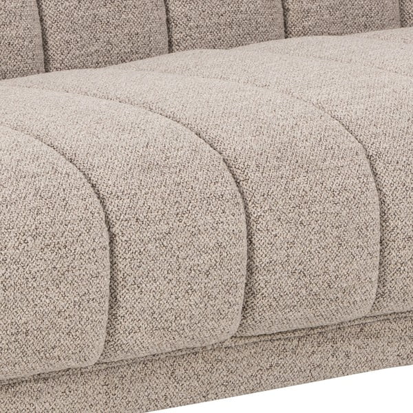Iš boucle sofa smėlio spalvos 218 cm Tampa – Actona-image-4