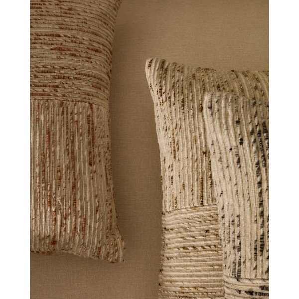 Iš žakardo dekoratyvinis pagalvės užvalkalas 45x45 cm Anuba – Kave Home-image-1