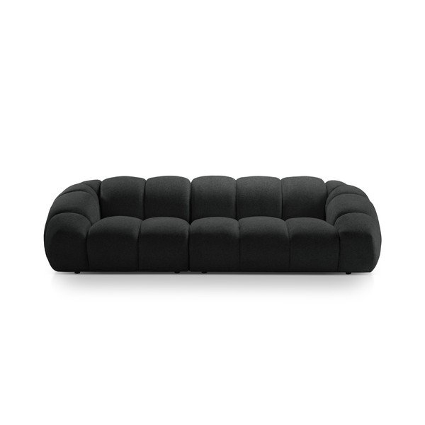 Sofa juodos spalvos 294 cm Diana – Micadoni 