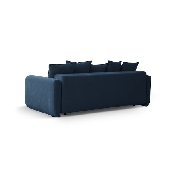 Tamsiai mėlynos spalvos sulankstoma/su sandėliavimo vieta sofa 231 cm Elen – Micadoni -image-4