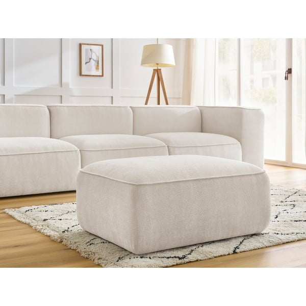 Sofa baltos spalvos 345 cm Zephyr – Bobochic Paris-image-1