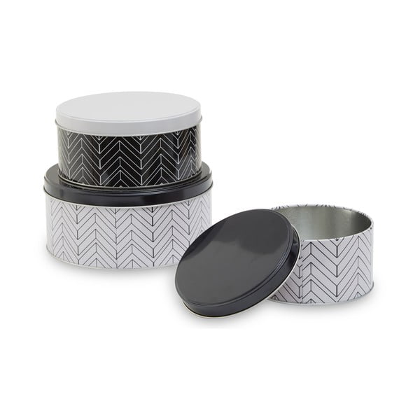 Iš metalo maisto laikymo indai 3 vnt. maistui Urban – Premier Housewares-image-4