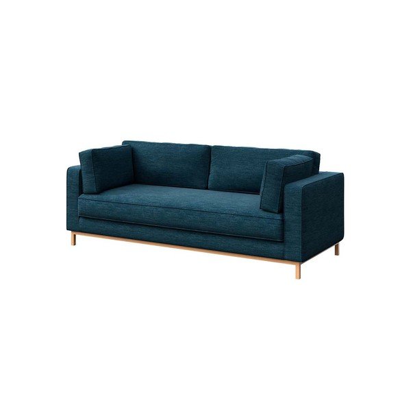 Sofa tamsiai mėlynos spalvos 222 cm Celerio – Ame Yens-image-2