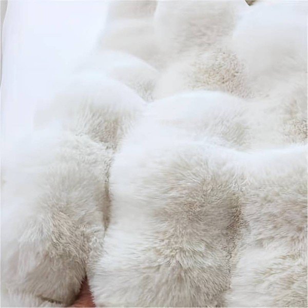 Skalbiamas apvalios formos kilimas baltos spalvos ø 80 cm Bubble White – Mila Home-image-4