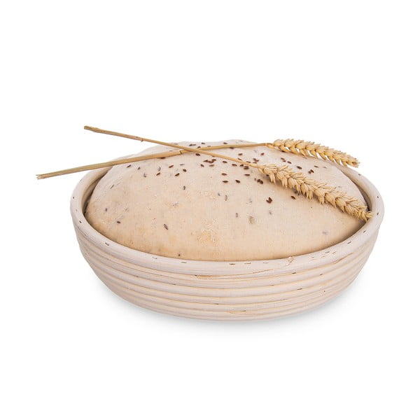 Natūralus krepšelis Orion Rattan, ⌀ 25 cm-image-1