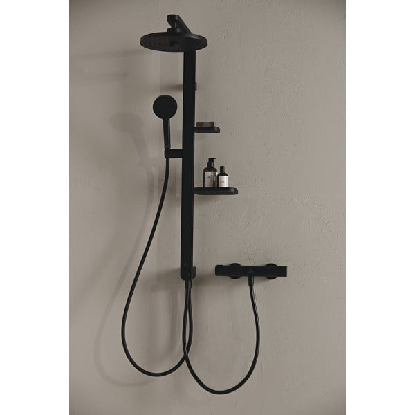 Dušo komplektas iš metalo matinės juodos spalvos 110 cm ALU+ – Ideal Standard-image-1