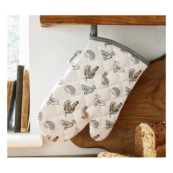 Medvilninės virtuvės pirštinės Cooksmart ® Country Animals-image-2