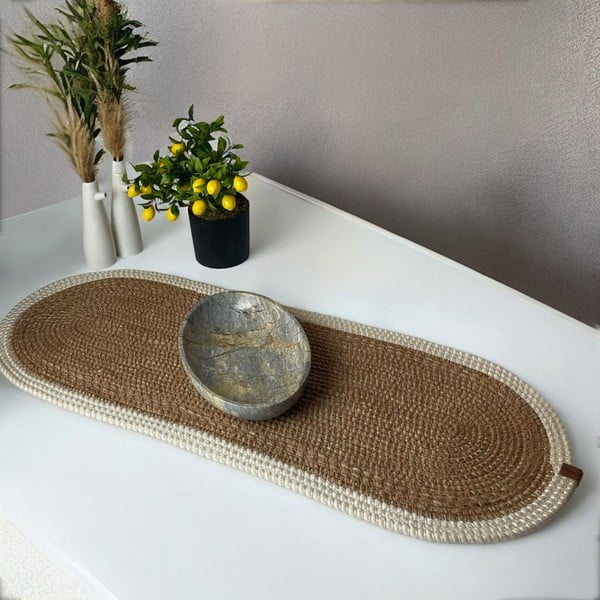 Iš džiuto stalo takelis 35x100 cm Wicker – Mila Home Luxury-image-1