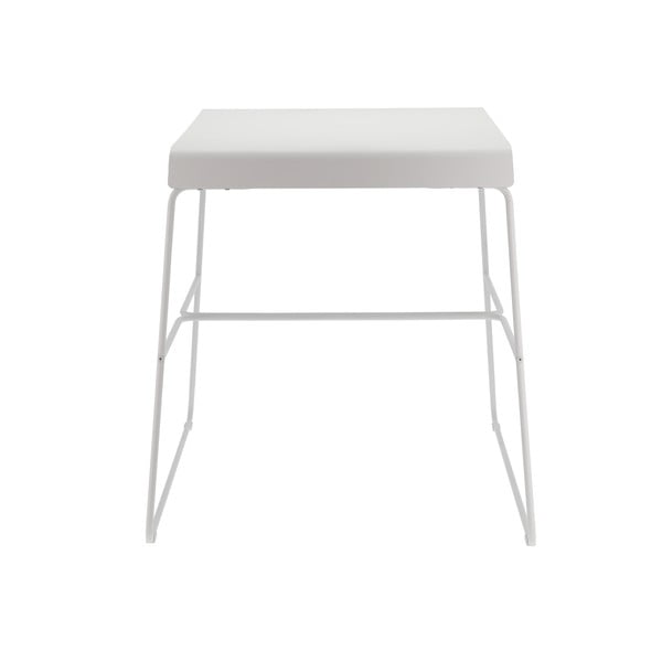 Iš metalo valgomojo stalas baltos spalvos 58x75 cm A-Café – Zone