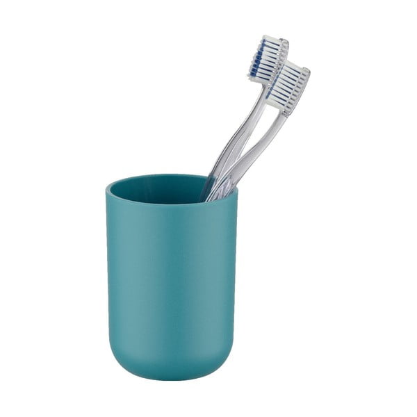 Mėlynos spalvos dantų šepetėlio puodelis Wenko Brasil Petrol