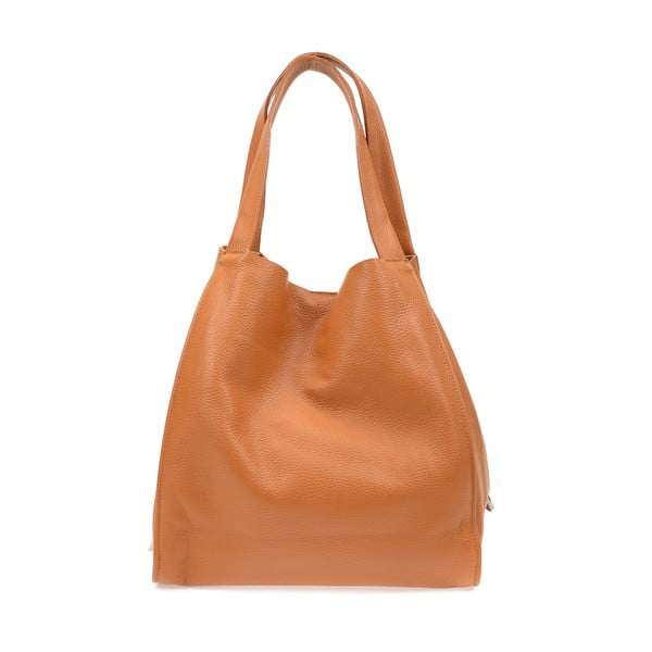 Moterų rudos odos krepšys Isabella Rhea Tote Bag