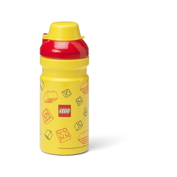 Geltonos spalvos iš plastiko vaikiškos pietų dėžutės 2 vnt. Brick – LEGO®-image-1