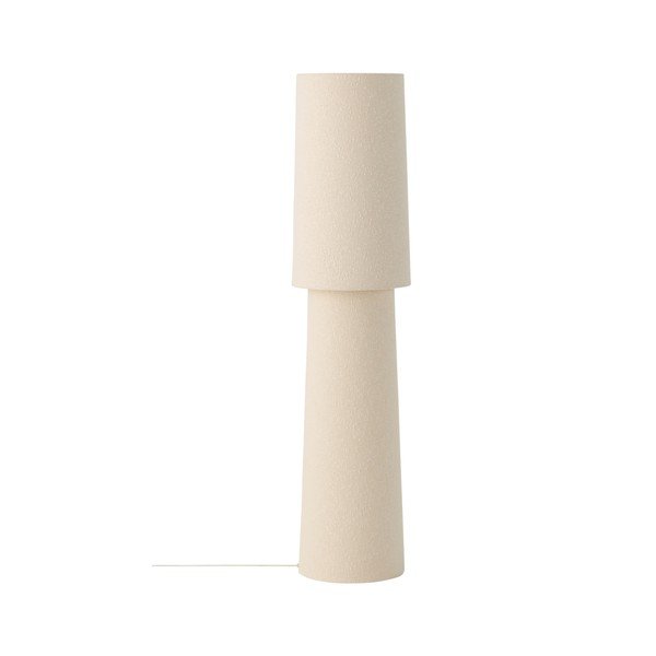 Kreminės spalvos iš boucle pastatomas šviestuvas (aukštis 119 cm) Philo – Ellos Home