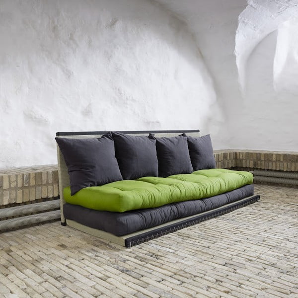 Kintama sofa "Karup Chico Gray/Lime-image-1