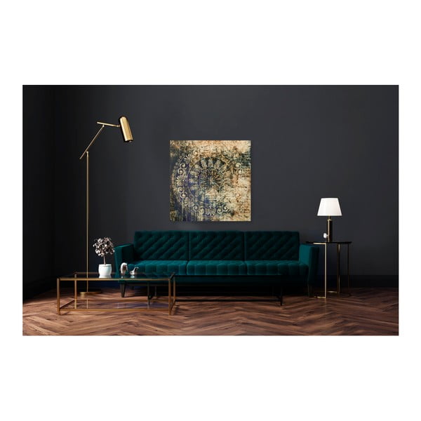 Paveikslas Styler Canvas Silver Uno Zambino, 65 x 65 cm-image-1
