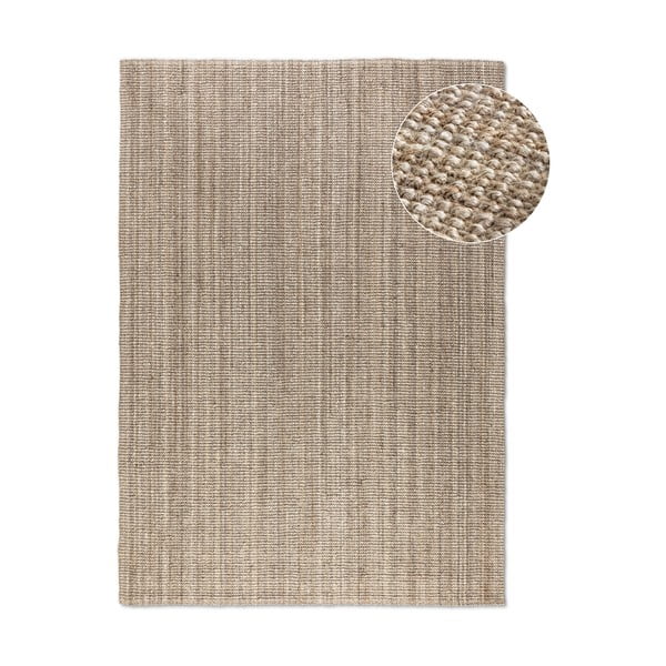 Taupe spalvos iš džiuto kilimas 120x170 cm Bouclé – Hanse Home