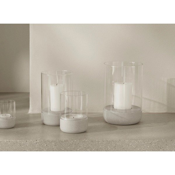 Iš stiklo žibintas (aukštis 20 cm) Calma – Blomus-image-4