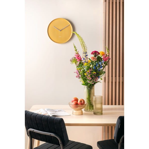 Šviesiai ruda stiklo vaza PT LIVING Allure, aukštis 20 cm-image-1